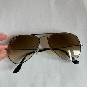 Classic Ray Ban aviator sunglasses